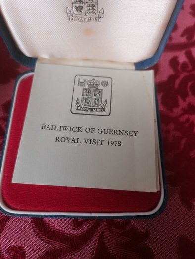 1978 Guernsey Silver Proof Coin