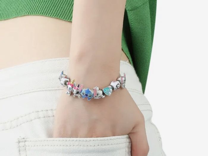 Lili &Stitch bracelet with charms