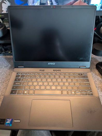 MSI Prestige 14 AI Evo Laptop - Intel Core Ultra 7, 16GB RAM, 512GB SSD