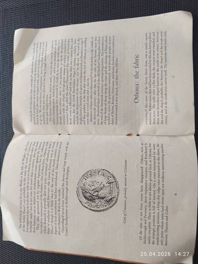 Vintage Booklet: The Fort of Othona and the Chapel of St Peter-on-the-Wall