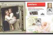 2005 Great Britain Advert Booklet Number 2 "Love" Benham Cover. Number 0808 of a limited edition of 5000 Covers