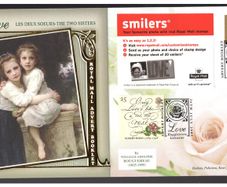 2005 Great Britain Advert Booklet Number 2 "Love" Benham Cover. Number 0808 of a limited edition of 5000 Covers