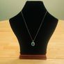 9ct Yellow Gold Agate Pendant & Chain Image 10