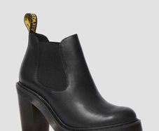 Hurston black Doc Martens like new Size 6