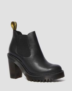 Hurston black Doc Martens like new Size 6