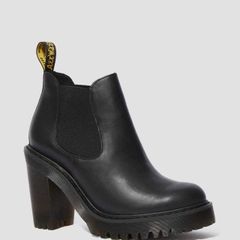 Hurston black Doc Martens like new Size 6