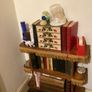 Vintage Genuine wood shelving unit Image 4