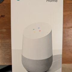 Google Home Speaker with Box