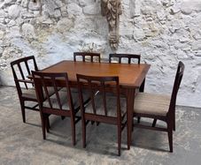 Mid-century dining set by John Herbert for A. Younger