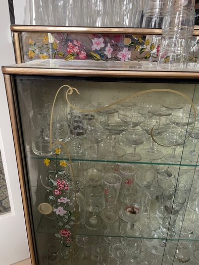 Vintage Glass/China Cabinet