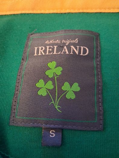 Ireland Jersey. Vintage Style Ireland Rugby / Football Jersey. Modern Day Version Of Classic Jersey Styling.Collect In Dublin Or Receive Via Post.