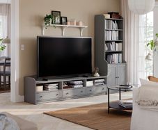 IKEA HAUGA TV Unit & Bookcase/Cabinet