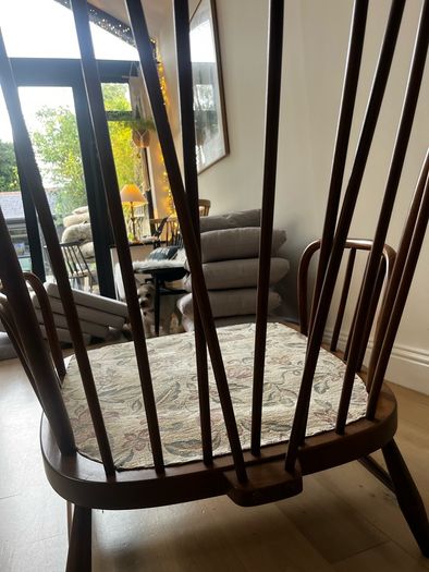 Ercol 766 Jubilee bentwood Three Seater Sofa and two armchairs