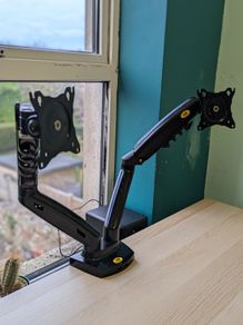 Dual Monitor Desk Mount