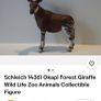 Schleich 14361 Okapi Forest Giraffe Wild Life Zoo Animals Collectible Figure Image 2