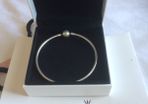 Pandora Silver Bangle