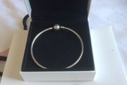 Pandora Silver Bangle