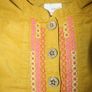 NEXT baby girl ochre tunic short sleeves dress 3-6 months Image 3