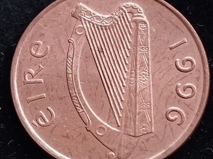 Ireland - 1996 - 1 Penny - 1p - Bird - KM.20a - UNC - 02712