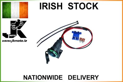 Motorcycle Auxiliary Power Outler Universal Cigarette Lighter Accessory