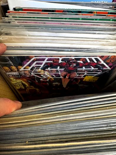 Image Long Comic Box w 275 comics for Sale