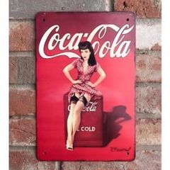 Coca Cola Lady  Small  HS56