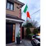 Flag pole and Tri colour flag Image 2