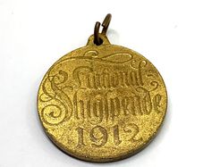 Antique German medal 1912