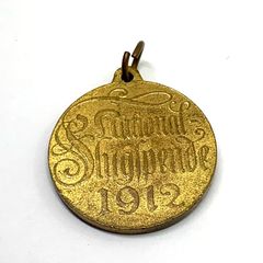 Antique German medal 1912