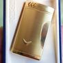Vintage Ronson Gold Tone Lighter Made In England Tested In Original Box Image 10