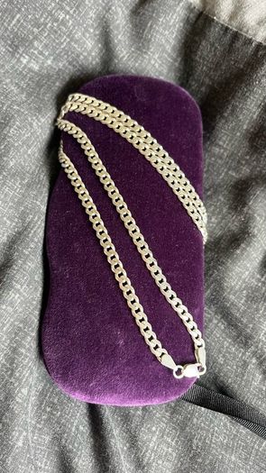 33 grams silver chain men