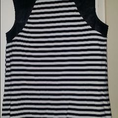 Brand new Stella Marina leather shoulders top size UK10 EU38 Postage included