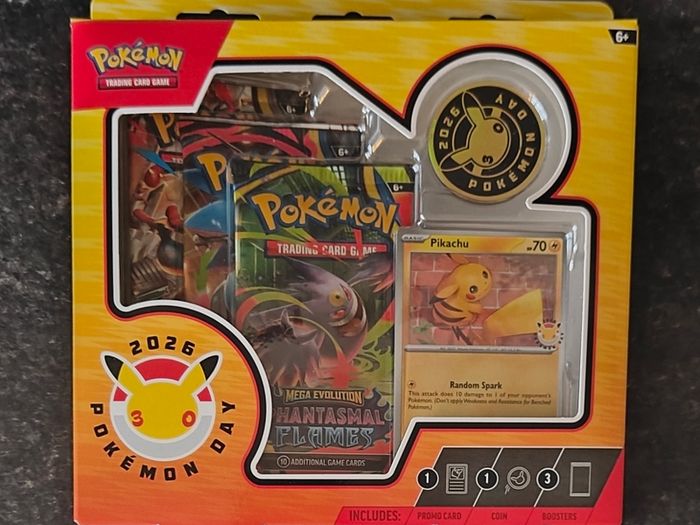 FREE Tracked Shipping. Pokemon Day 2026 Collection