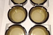15 new Old Stock Pub Bar Smokie Glass Ashtrays Price for the lot, Postage Available,