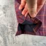 Hoggs Of Fife Micro Fleece Lined Check Shirt In Bramble Red Medium - Size Small Image 5
