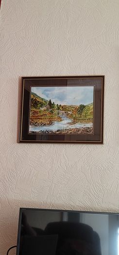 meeting of the waters watercolour