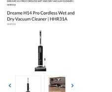 Dreame H14 Pro wet and dry Vac