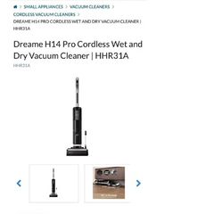 Dreame H14 Pro wet and dry Vac