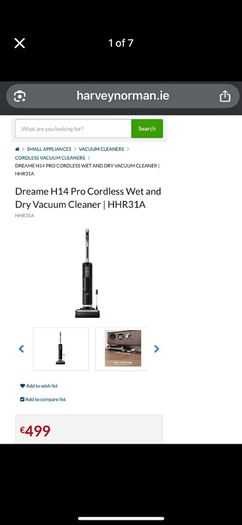 Dreame H14 Pro wet and dry Vac