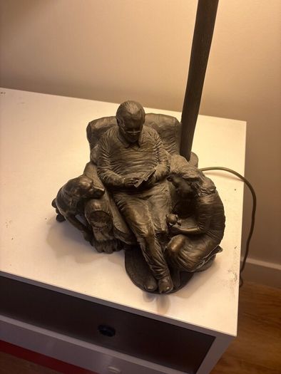 Genesis fine art bronze table lamp