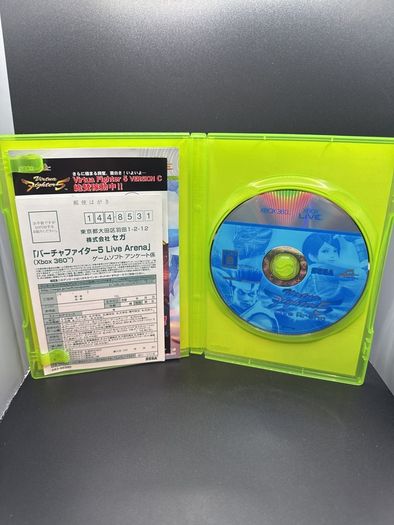 Virtua Fighter 5 Live Arena Xbox 360 Ntsc/ J