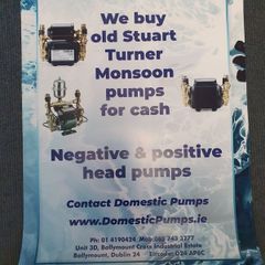 We Buy Old Stuart Turner Monsoon Shower Pumps