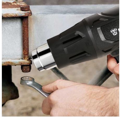 220V Heat Gun 2000W Electric Hot Air Gun with Four Nozzle Attachments