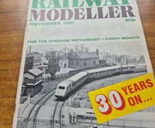 Rare Find: Vintage Railway Modeller November 1981.