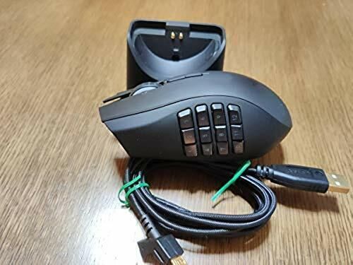 Razer Naga Epic Chroma Wireless Gaming Mouse With Cradle For PC Computer 19 Buttons - 8,200
