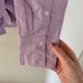 lilac cotton shirt Image 4