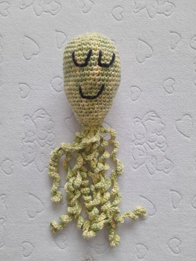 Handmade octopus snuggie