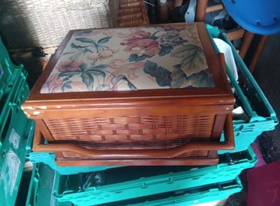 vintage sewing box