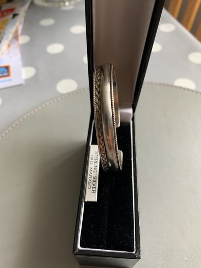 Solid Sterling Silver Bangle