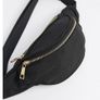 ASOS DESIGN Curve fanny pack  black/golden zip Postage included Image 2